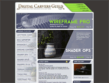 Tablet Screenshot of digitalcarversguild.com